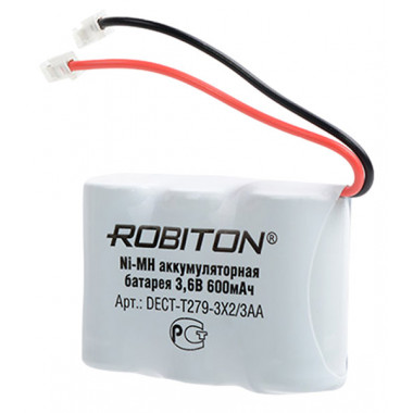 Аккумулятор Robiton T279 3.6V 600mAh 3x2/3AA