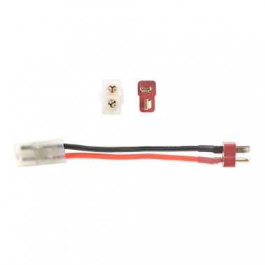 Адаптер для эл. питания Переходник  T-connector папа - Tamiya large мама TCM-LTF  12697