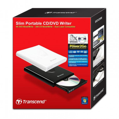 Внешний DVD-привод c USB2.0 Transcend TS8XDVDRW