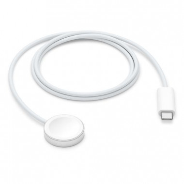 Беспроводная зарядная станция APPLE A2257 Magnetic Original для Apple Watch с Кабелем Type-C, белый