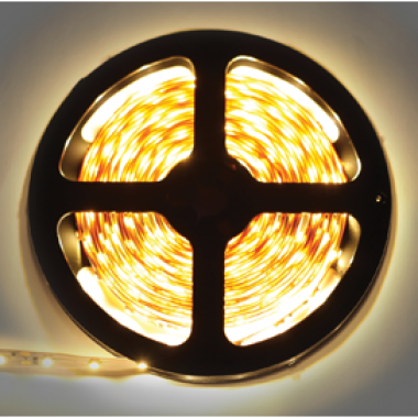 Лента с-д. iP20  SMD3528   60Led  Тёп. бел.  12V 4.8W/м. 360Lm Ecola Pro  P2LW05ESB