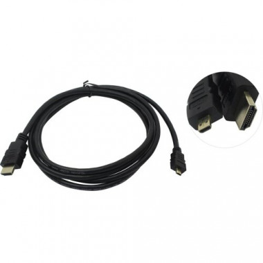 Шнур HDMI -microHDMI  ver2.0  2м  Telecom TCG206-2M