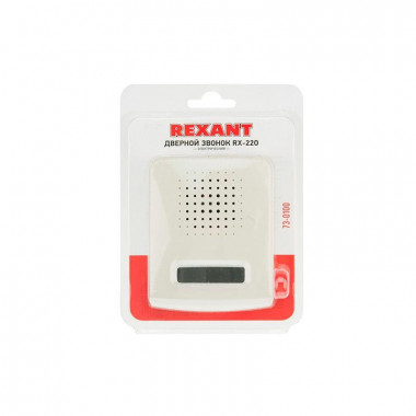Звонок проводной Rexant 73-0100  220V  1мелодия