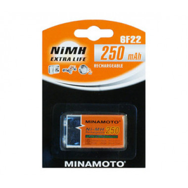 Аккумулятор Minamoto 6F22 250mAh Ni-Mh