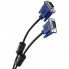 Шнур VGA-VGA   1.8м  TV-COM  2 фильтра  QCG120H-1.8M