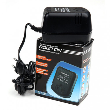 Трансформатор понижающий Robiton 3P100 (220V ->110V 100W) 14957