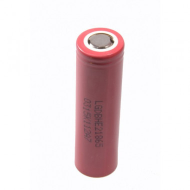 Аккумулятор LG 18650  3.7V 2500mAh Li-ion  HE2  без защиты