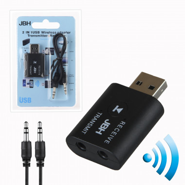Передатчик / приёмник Bluetooth5.0   AUX   JBH BT-10 wireless 2в1  972642
