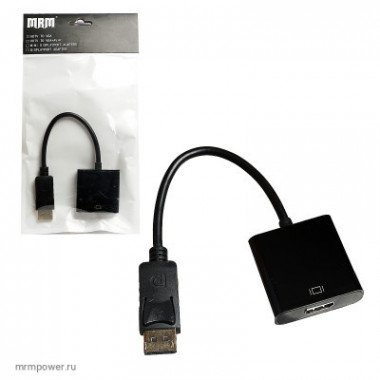 Адаптер DisplayPort -гн.HDMI  с кабелем 0,2м  H97 A2270