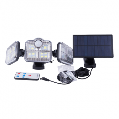 Фонарь настен улица аккум датч движ solar  YG-1689 / YG1690