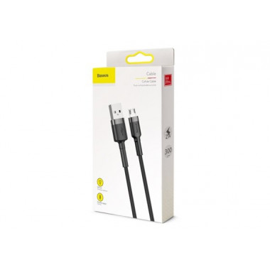 Data Cable USB -microUSB  3м Baseus  2A Cafule