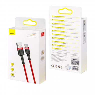 Data Cable Type-C Baseus 2м  Cafule  2A 