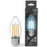 Лампа св/д Gauss Filament E27  7W (580lm) 4100K свеча 