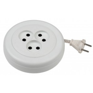 Удл.сетевой Эра рулетка ШВВП 2х0.75 3розетки  5м  UR(6)-3-5m /УХ6-103  5158