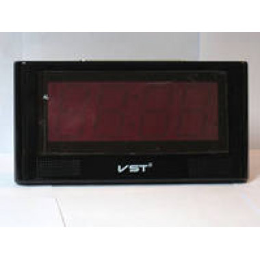 Часы VST-732-1 красный  USB