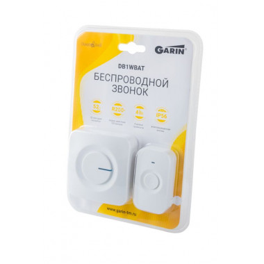Звонок беспроводной GARIN DoorBell DB1W220 белый  220V 