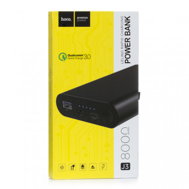 Внешняя батарея Hoco  8000mAh +Qualcomm  J3