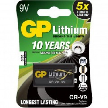 Эл-т питания GP Lithium 6LR61 CR-V9