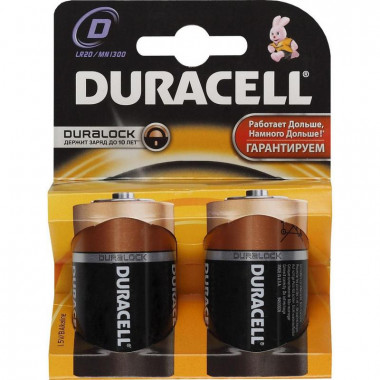 Эл-т питания Duracell LR20  Basic / Extra Life