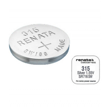 Эл-т питания RENATA 315/ SR716SW