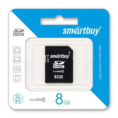 Smart Buy SDHC class10  8Gb.