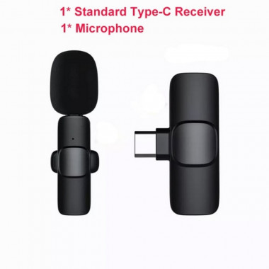 Микрофон петличный беспроводной Type-C  MRM MC-20  A4429