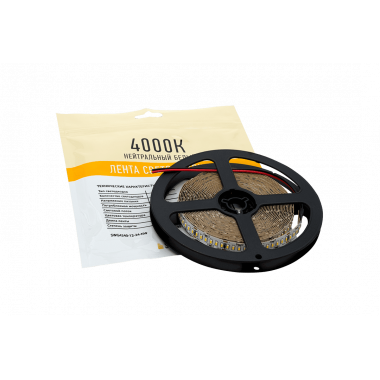 Лента с-д. ip20  SMD3014  240Led  4000K  12V 24W/м 2000lm SW-Group Распродажа