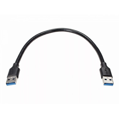 Шнур Telecom USB3.0 шт.USB A -шт.USB A  0,3м  папа-папа   TUS715-0.3M