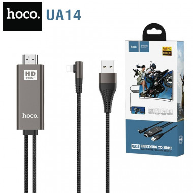 Конвертор  Lightning -HDMI  Hoco UA14