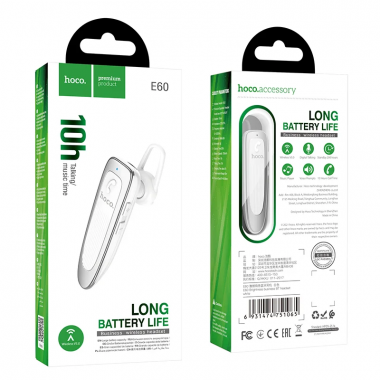 Гарнитура Bluetooth mono  Hoco  E60