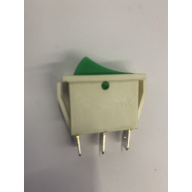 Выкл клав 250V 10А (3с) On-Off  KCD3-101O81CGW 