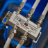 Делитель Rexant 4ТV "Silver" + 5F в упаковке  05-6103