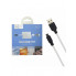 Data Cable USB -microUSB  1м Hoco  X21 plus Silicon