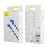 Data Cable iPhone Baseus 1м  Explorer Series Auto Power-Off 2,4A  CATS000401