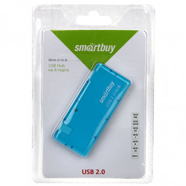HUB USB Smartbuy SBHA-6110  4USB  в асс
