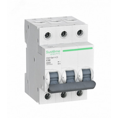 Автомат выкл Systeme electric City9 3P 32А 4,5кА х-ка C