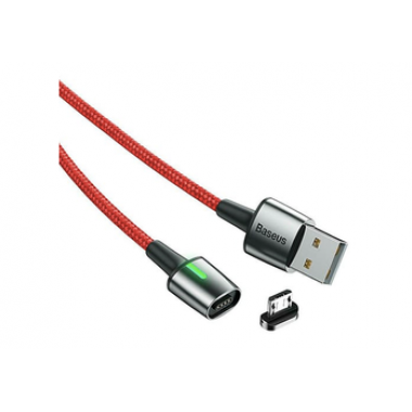 Data Cable USB -microUSB  1м Baseus  2.4A Zinc Magnetic