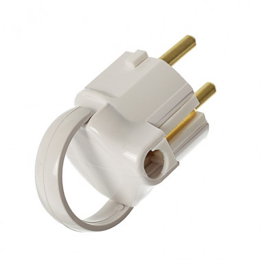 Вилка Bylectrica В16-363 16A 250V с кольцом Минск