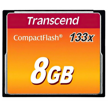 Transcend CF  8GB  30Bb/s  133x