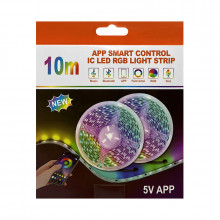 набор Лента RGB от USB 5050 30Led 10м + пульт  YD-2308-10  APP Smart Control