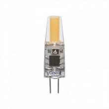 Лампа св/д General G4 220V 3W (190lm) 2700K силикон COB  651800