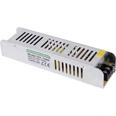 Б/п для с-д. узкий 100W 12V 8A  ip20  Ecola узкий