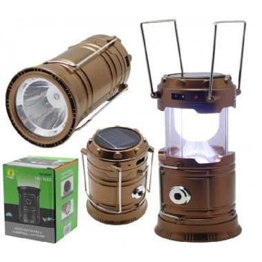 Фонарь кемп.  Раздвижной аккум.  1+6 Led  G-86T/SH-5800T
