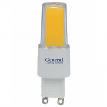 Лампа св/д General G9 10W (550lm) 4500K COB пластик  661652
