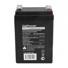 Аккумулятор свинц-кисл GoPower LA-445/70  4V 4.5Ah
