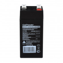 Аккумулятор свинц-кисл GoPower LA-445  4V 4.5Ah