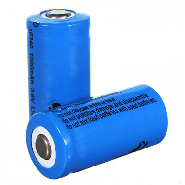 Аккумулятор BAILONG 16340  3.7V 1200mAh китайских  Li-ion