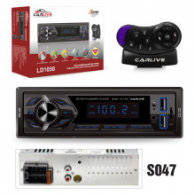 Автомагнитола CarLive LD1050  LED 2USB BT TF FM ISO 2RCA Remote   S047