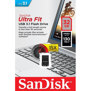 SanDisk USB 3.1  32Gb  Ultra Fit