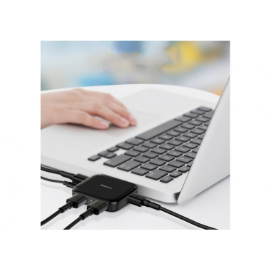 HUB USB Baseus Fully folded  4 порта  CAHUB-CW01